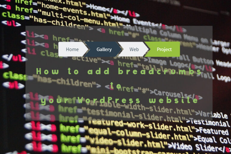 How To Add Breadcrumbs To Your WordPress Website